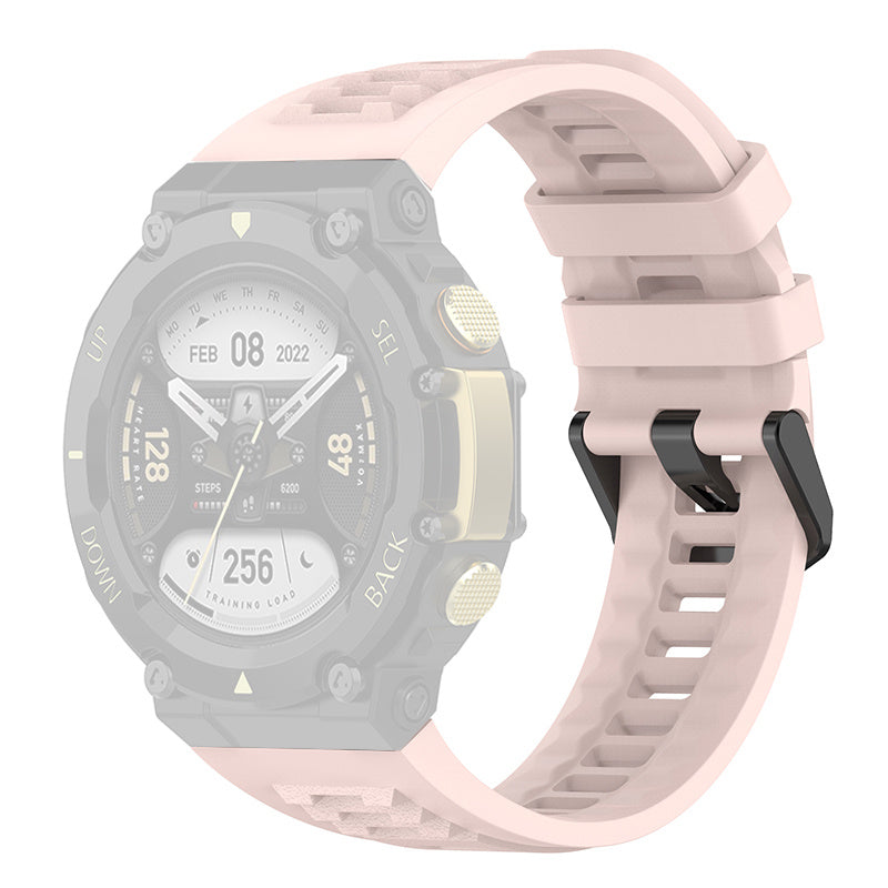 For Huami Amazfit T-Rex 2 Solid Color Soft Silicone Sports Smart Watch Band Replacement Wrist Strap For Huami Amazfit T-Rex 2 Solid Color Soft Silicone Sports Smart Watch Band Replacement Wrist Strap